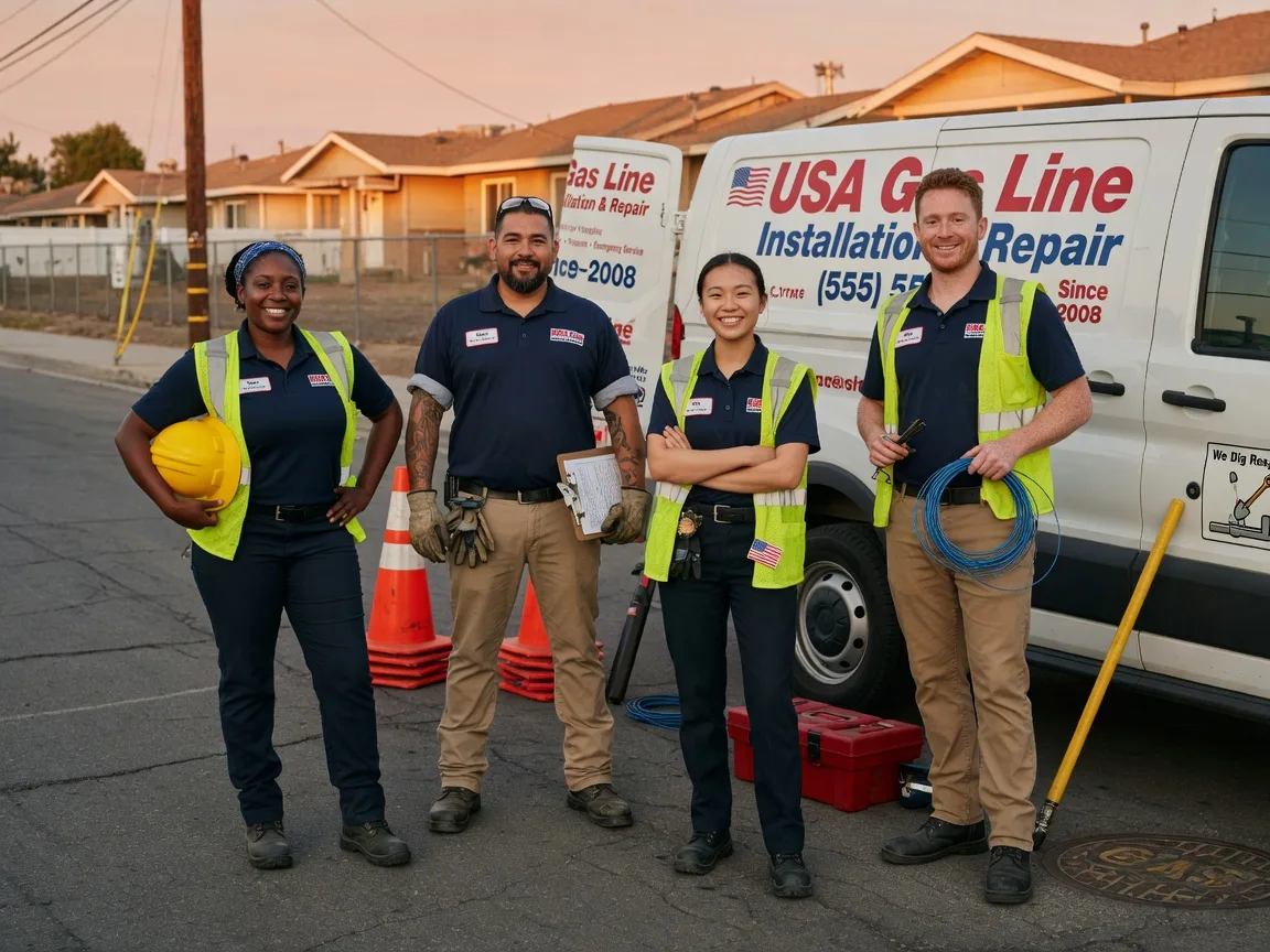 Gas Line Installation company in Mount Braddock, PA